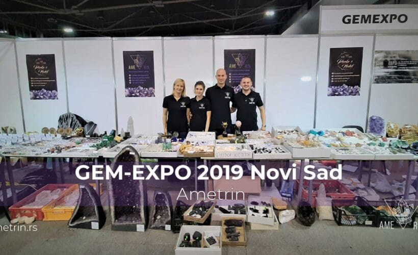 Ametrin na GEM-EXPO 2019 u Novom Sadu • Ametrin