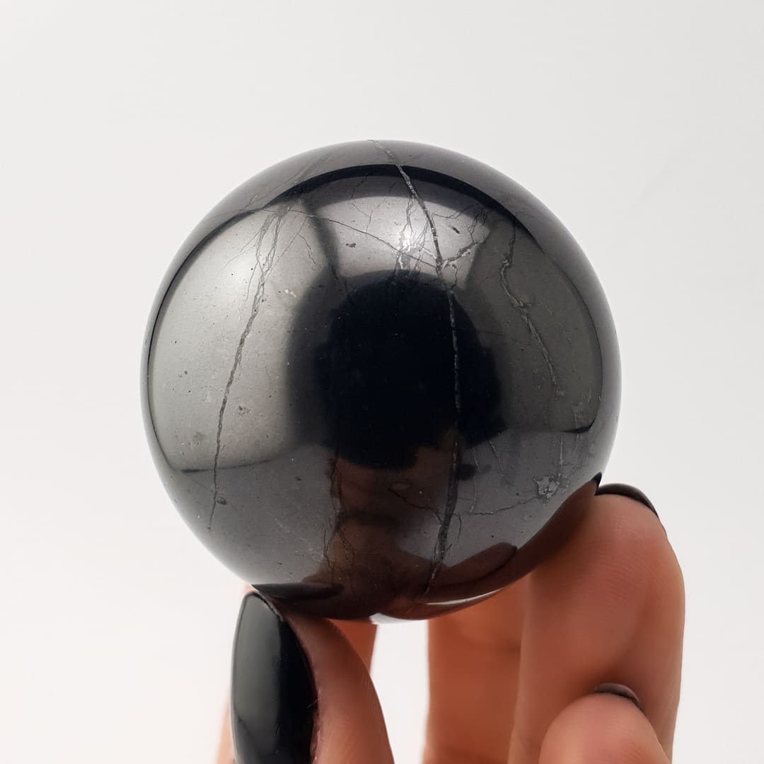 Šungit sfera 3cm #2031B61 (2)