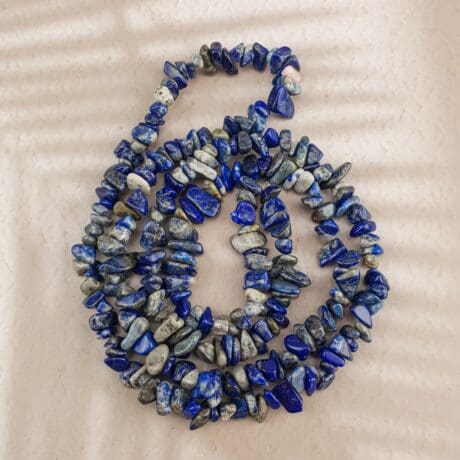 Lapis Lazuli Niska Čips 80cm #3828