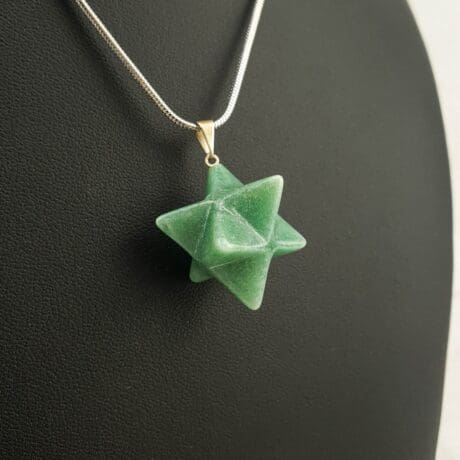 Aventurin Merkaba Privezak #8678D6