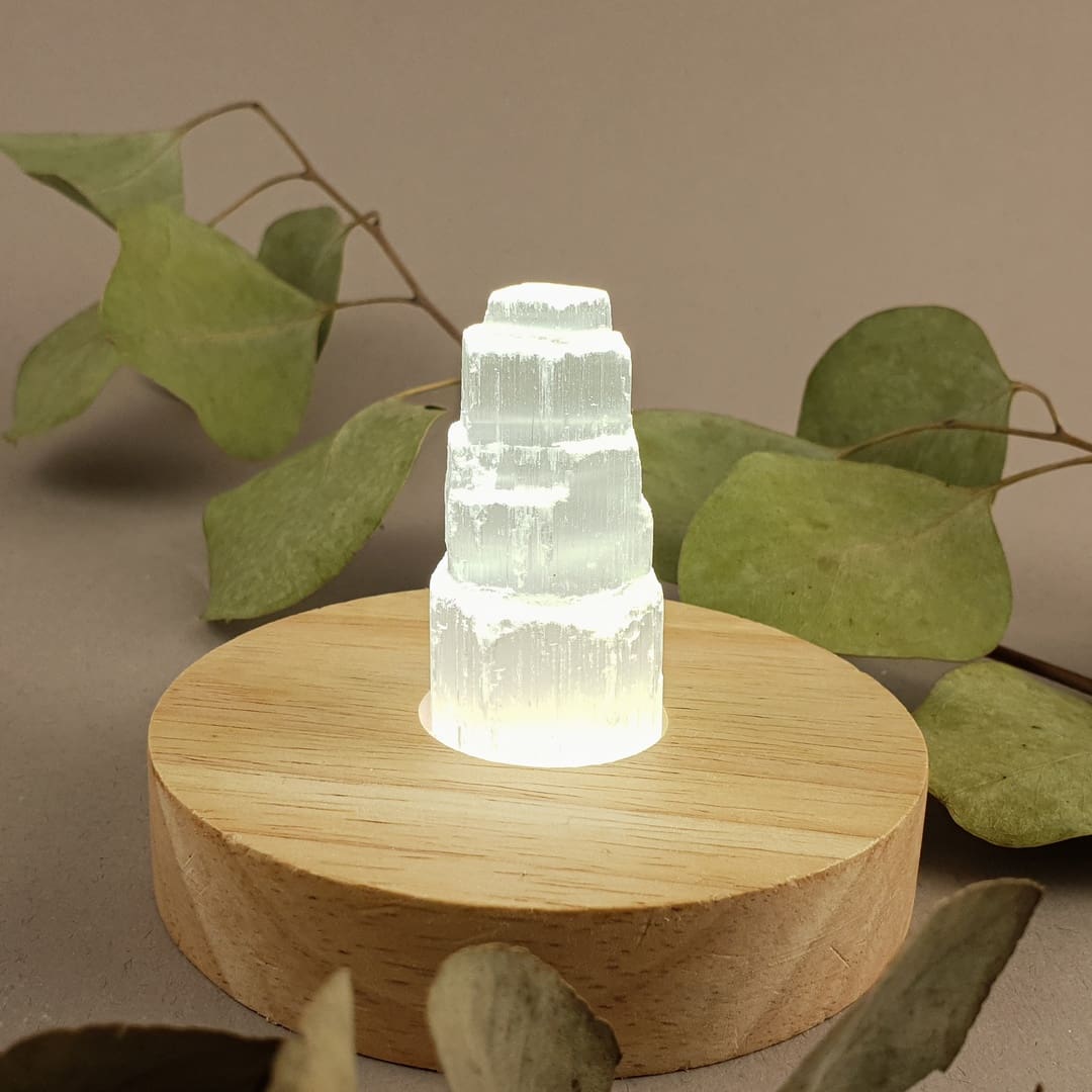 Selenit toranj 6cm #2119P12
