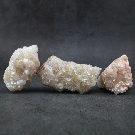 Citrin Pearl Aura Druza #11495P3