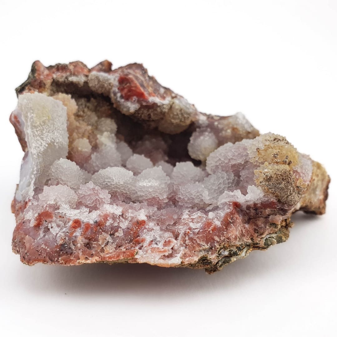 Pink Kalcedon Geoda 188g #11514 (1)