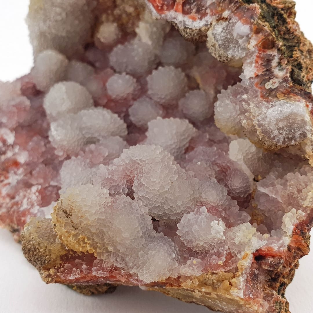 Pink Kalcedon Geoda 188g #11514 (3)