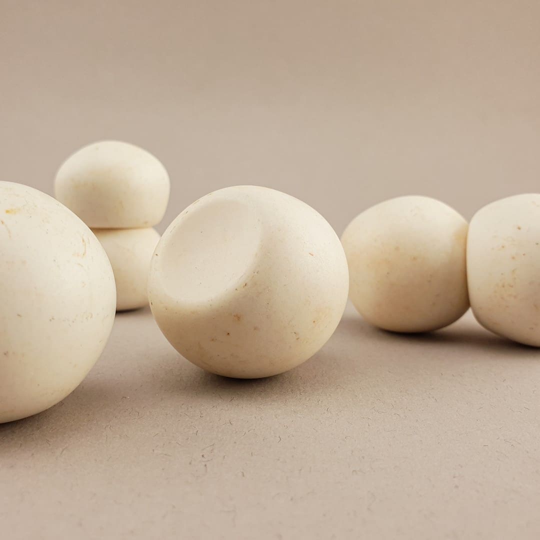 Faraonove kugle | Beli Alabaster #11832B289