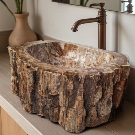 Lavabo Okamenjeno Drvo 52.3kg #11861MG