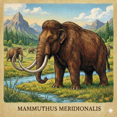 Ilustracija - Mammuthus meridionalis (2)