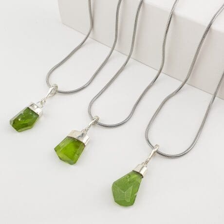 Peridot (Olivin) Privezak | Srebo 925 #12113D2