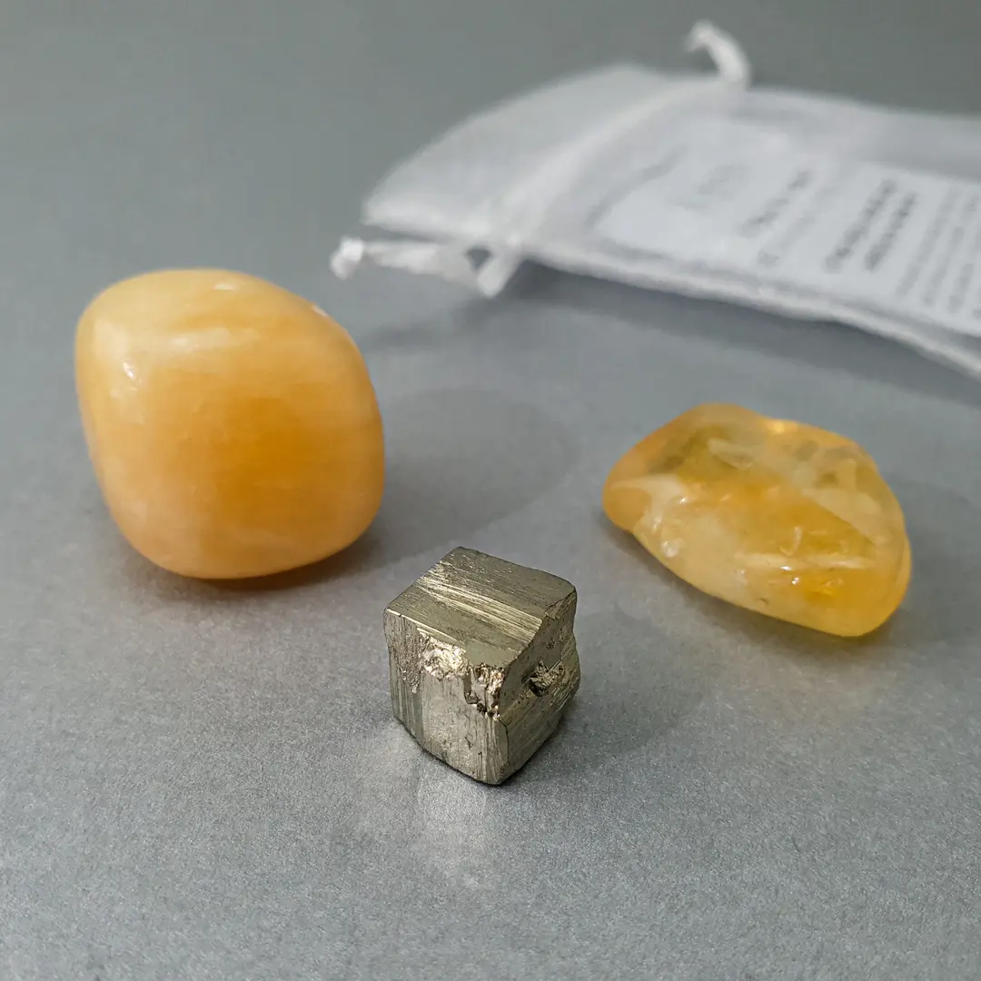 Set za Čakru Solarni Pleksus | Magnet za Uspeh #12536